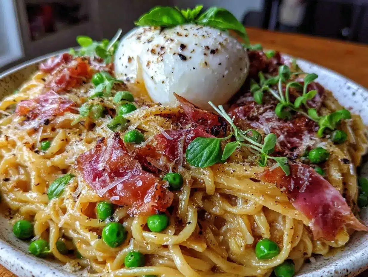 creamy burrata pasta preparation steps