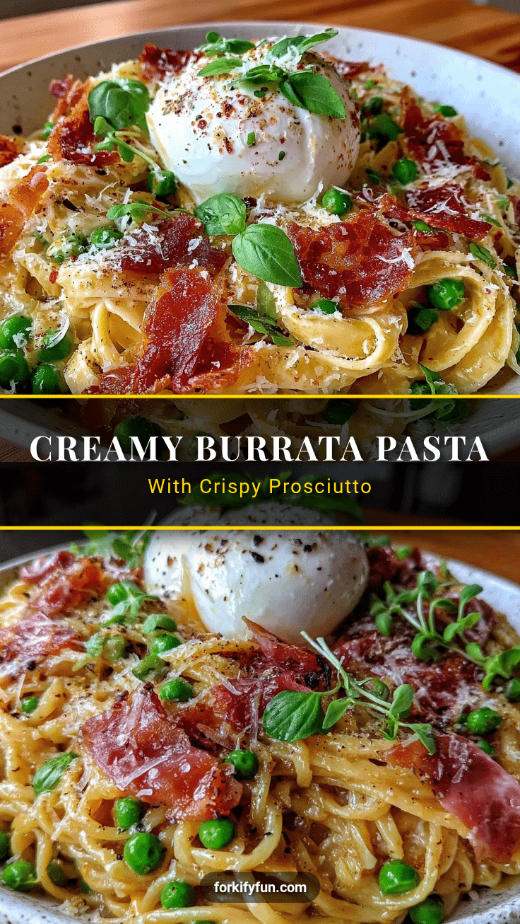creamy burrata pasta recipe