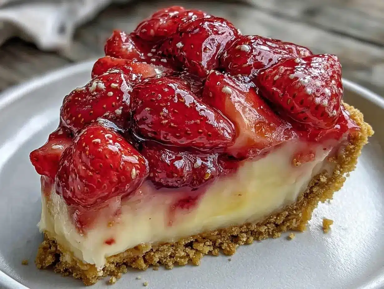 creamy frozen strawberry lemonade pie preparation steps