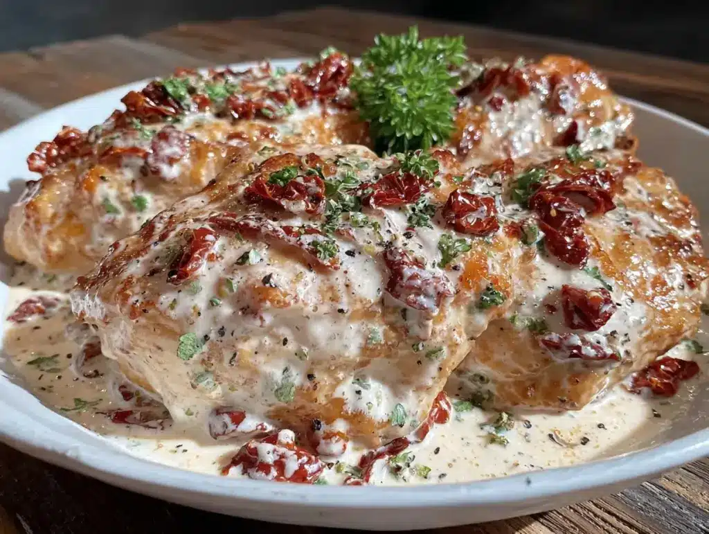 creamy marry me chicken - featured image