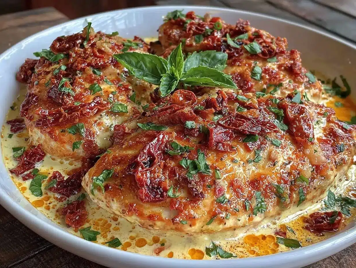 creamy marry me chicken preparation steps