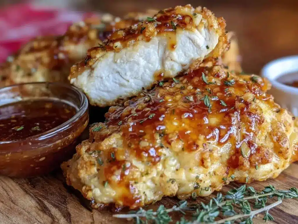 crispy air fryer chicken breast - featured image