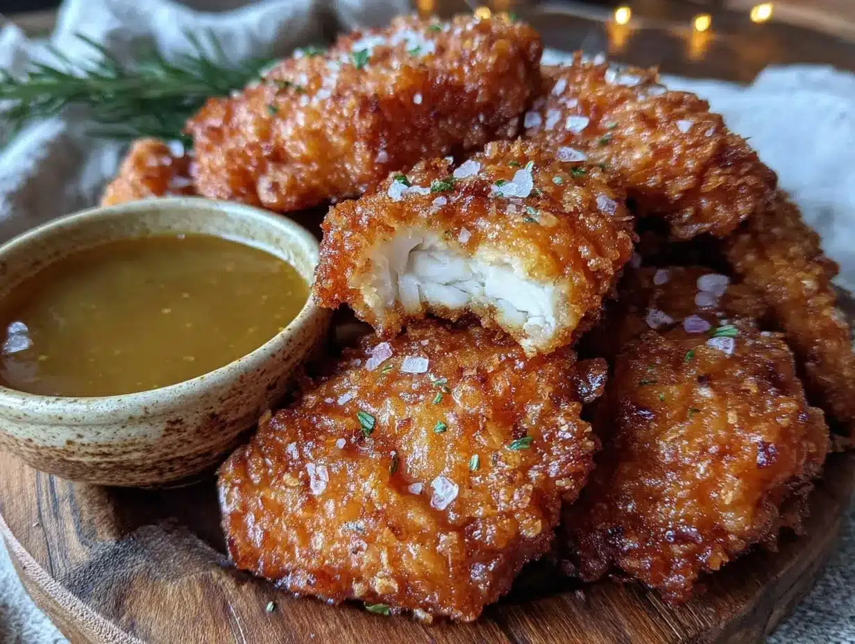 crispy air fryer chicken tenders preparation steps