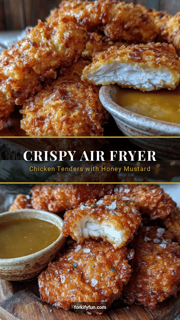 crispy air fryer chicken tenders recipe