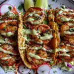 crispy grilled shrimp tacos - featured image