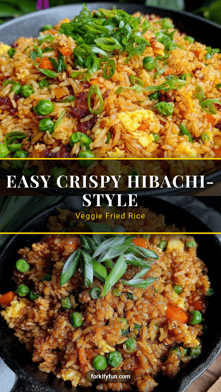 crispy hibachi-style fried rice recipe