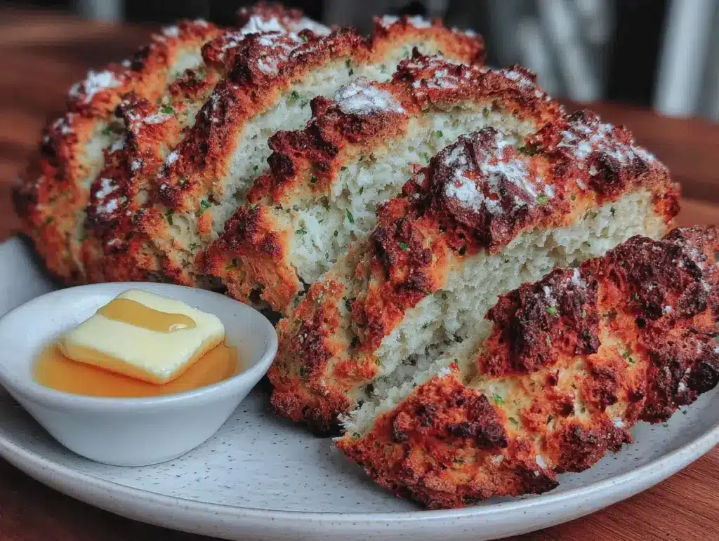crispy oven-baked irish soda bread - featured image