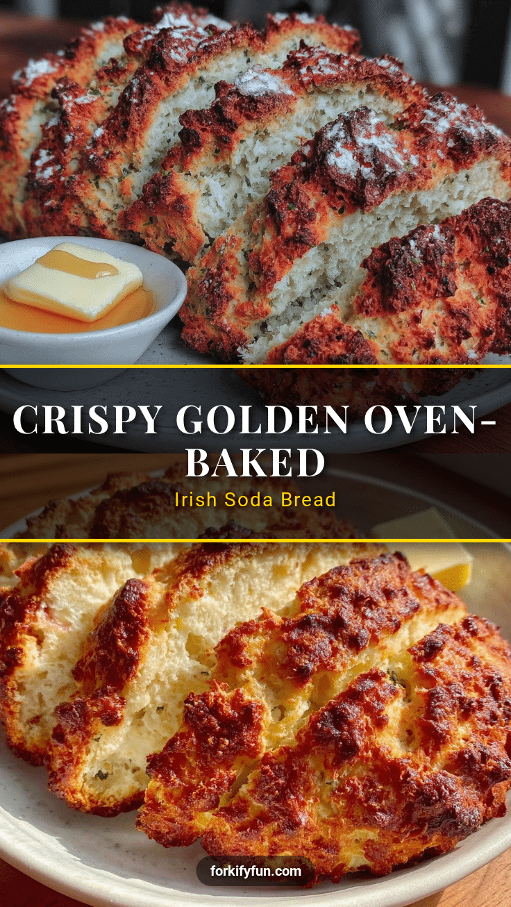 crispy oven-baked irish soda bread recipe