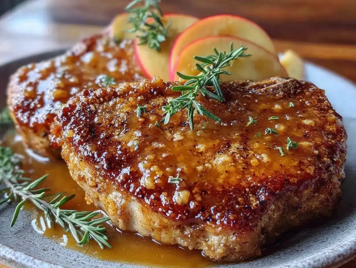 crispy pan-seared pork chops preparation steps