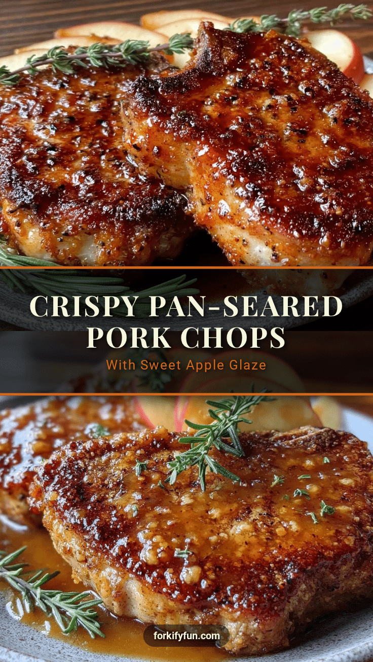 crispy pan-seared pork chops recipe