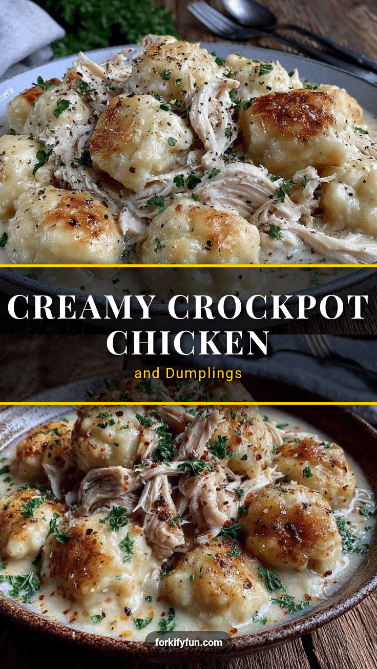 crockpot chicken and dumplings recipe