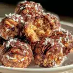 Easy No-Bake Almond Joy Protein Bites - featured image