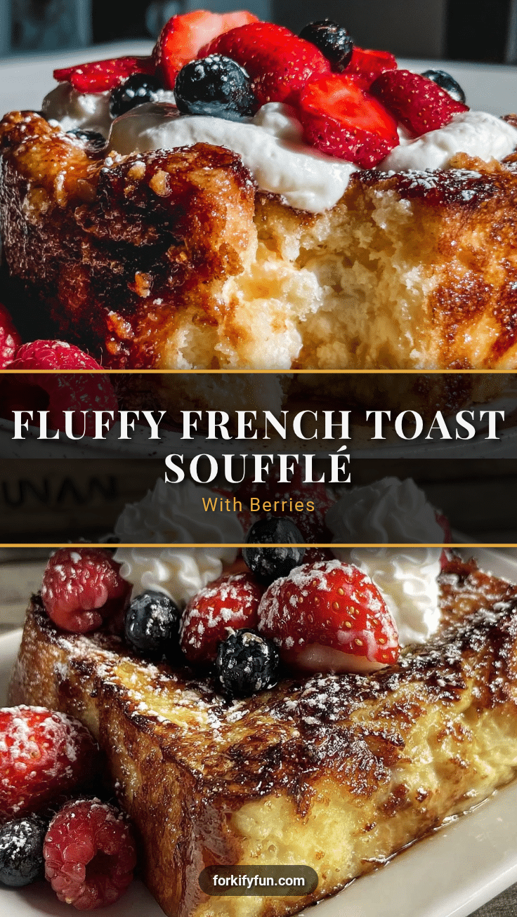 Fluffy French Toast Soufflé recipe