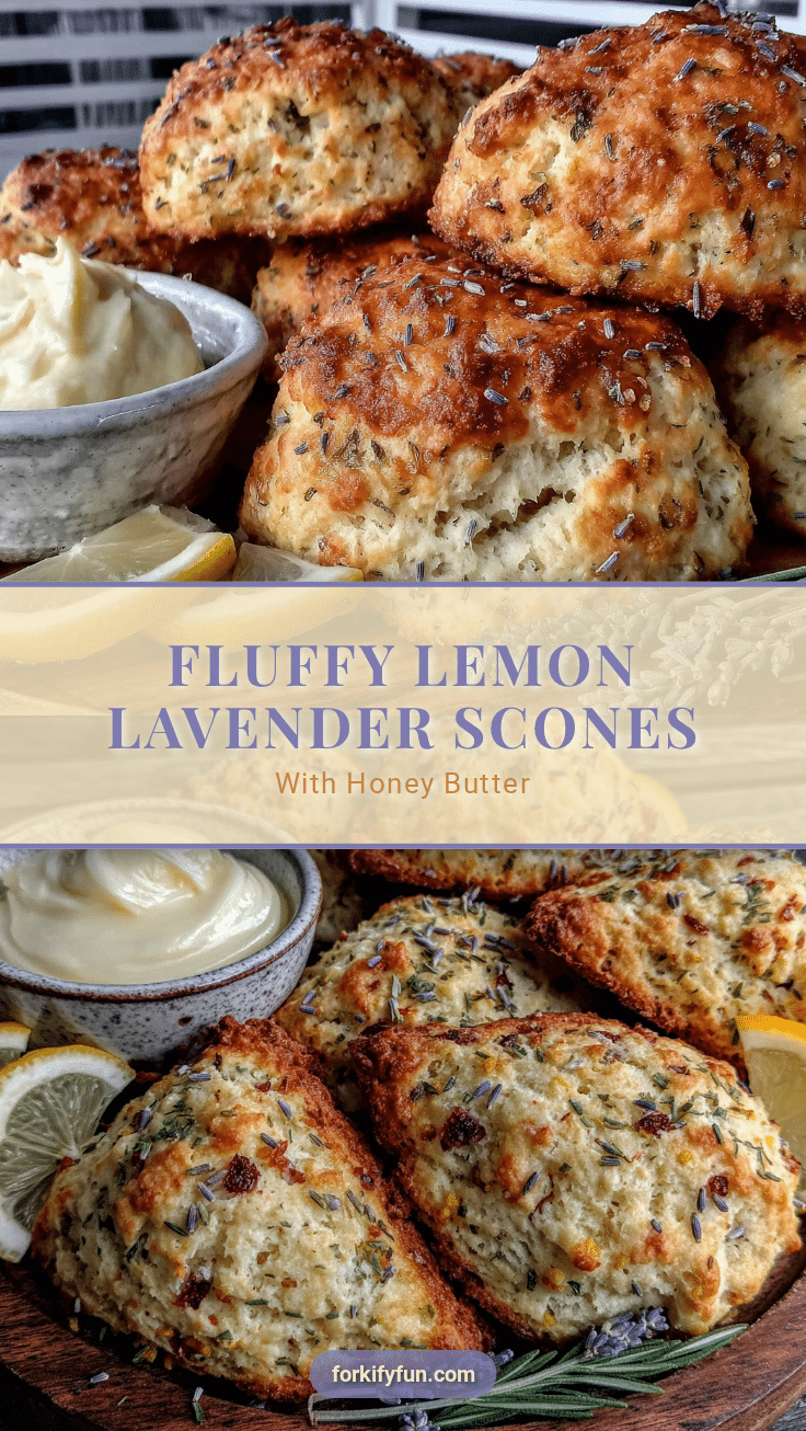 fluffy lemon lavender scones recipe