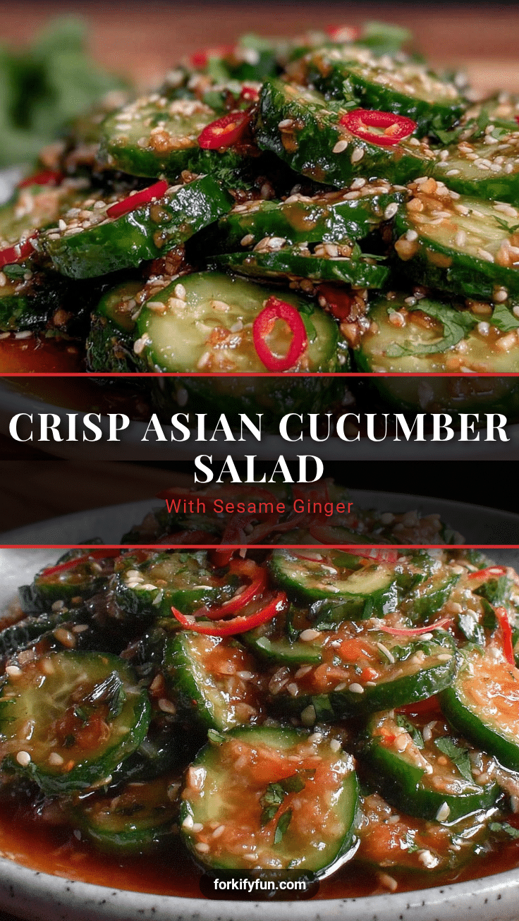 fresh asian cucumber salad recipe