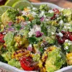 fresh avocado corn salad - featured image