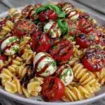 Fresh Caprese Pasta Salad - featured image