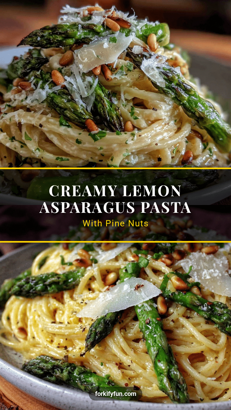 fresh lemon asparagus pasta recipe
