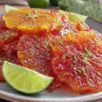 fresh orange slices with tajín - featured image