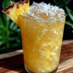 fresh pineapple coconut agua fresca - featured image