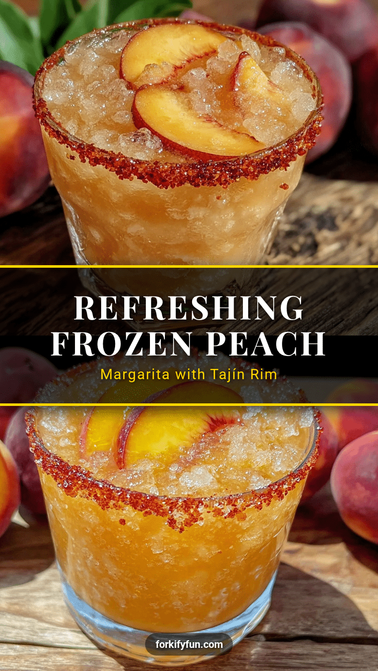 frozen peach margarita recipe