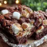 gooey s’mores brownies - featured image