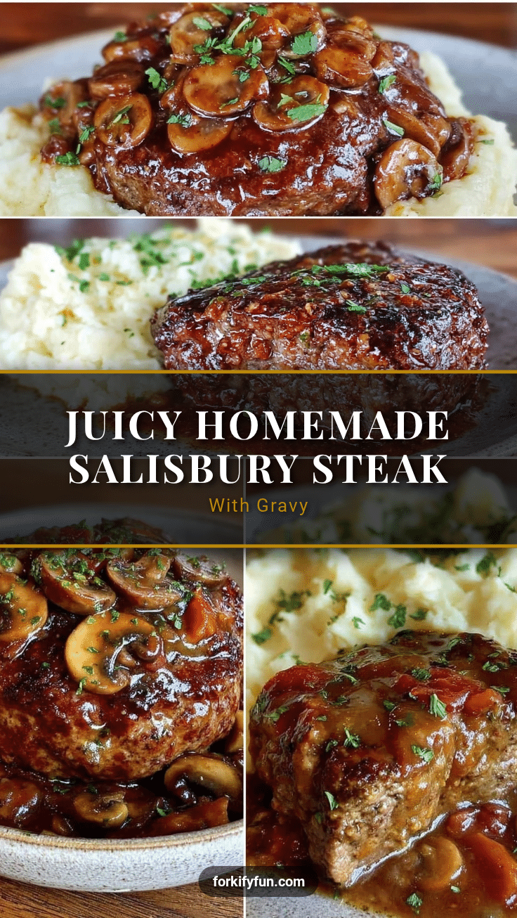 homemade salisbury steak recipe
