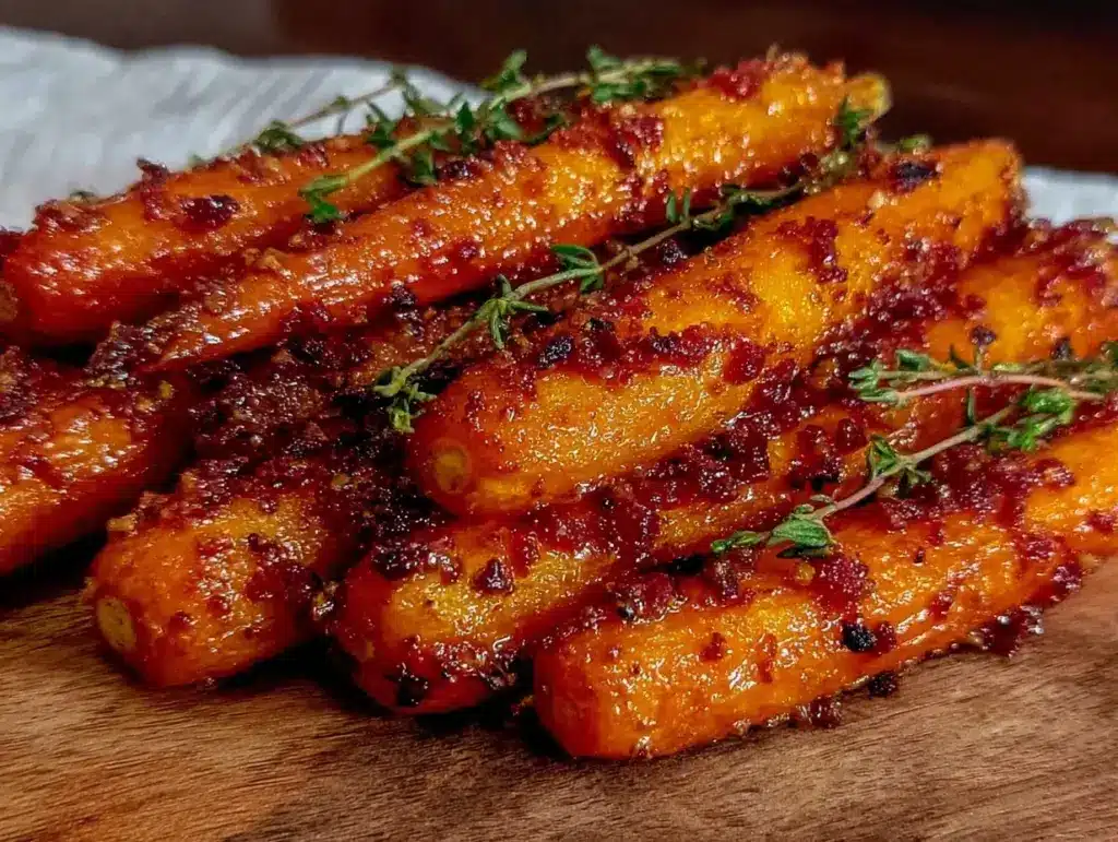 honey butter glazed carrots - featured image