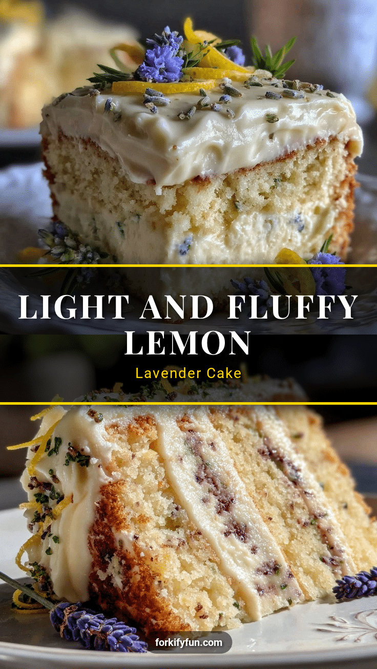 lemon lavender layer cake recipe