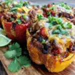 loaded taco-stuffed peppers - featured image