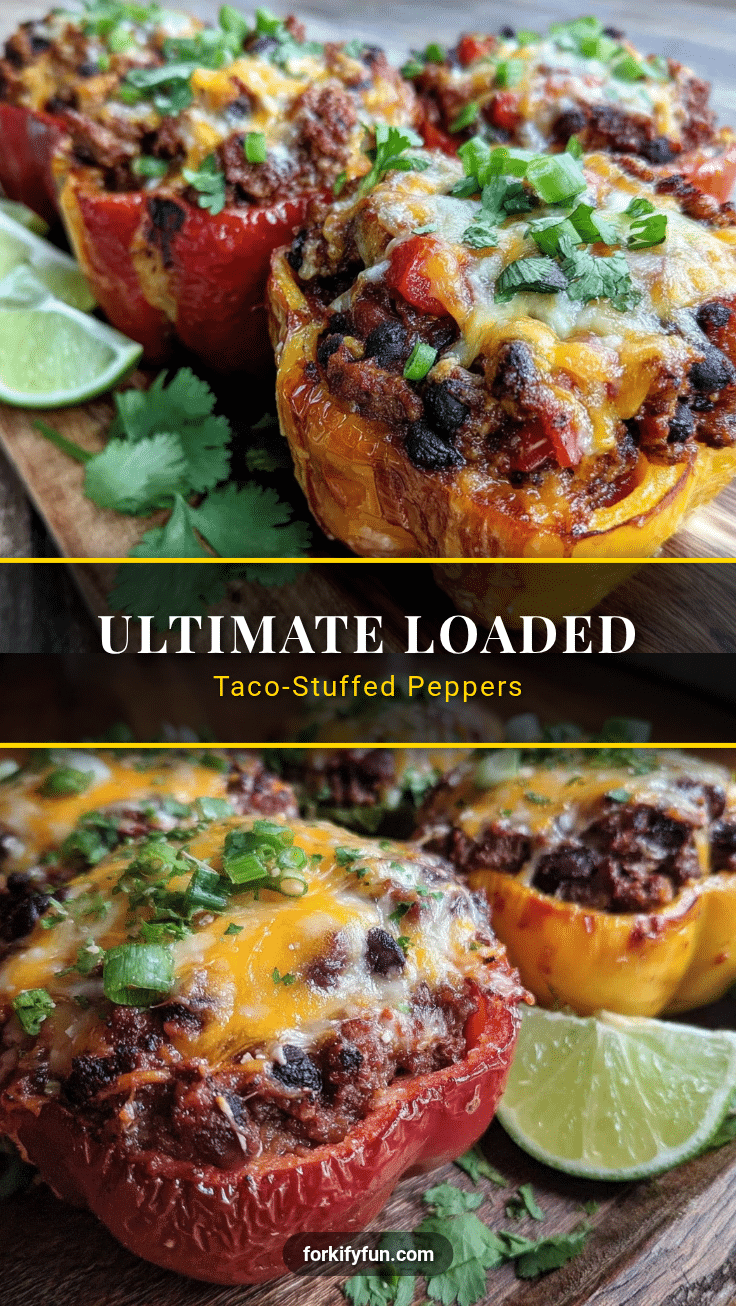 loaded taco-stuffed peppers recipe