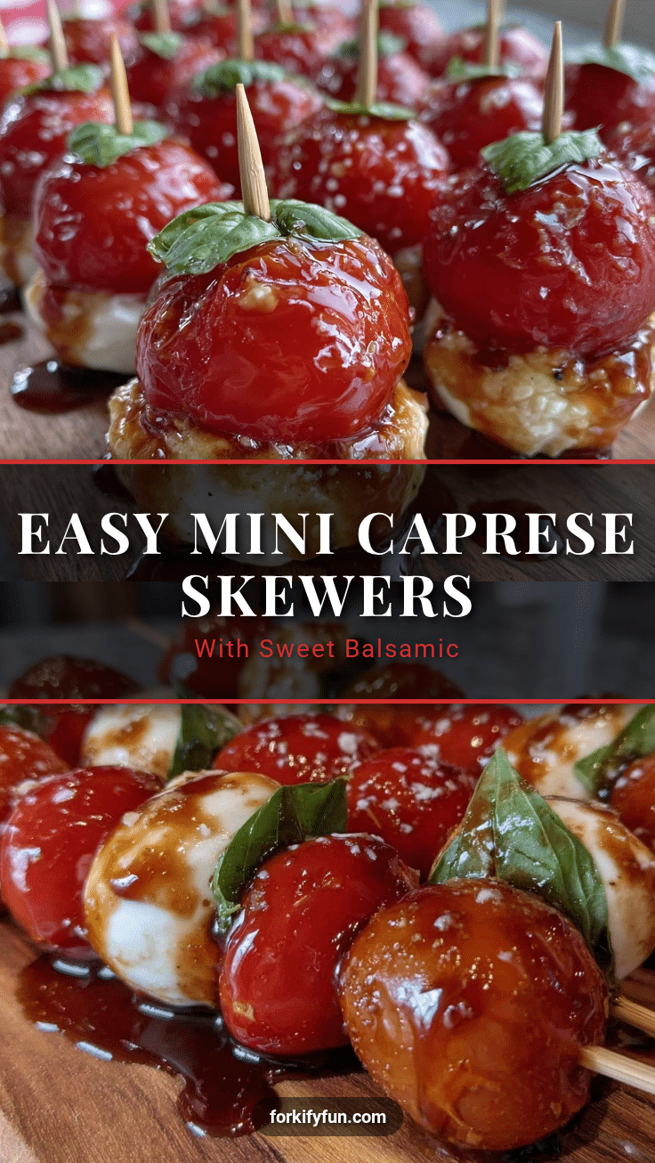mini caprese skewers recipe