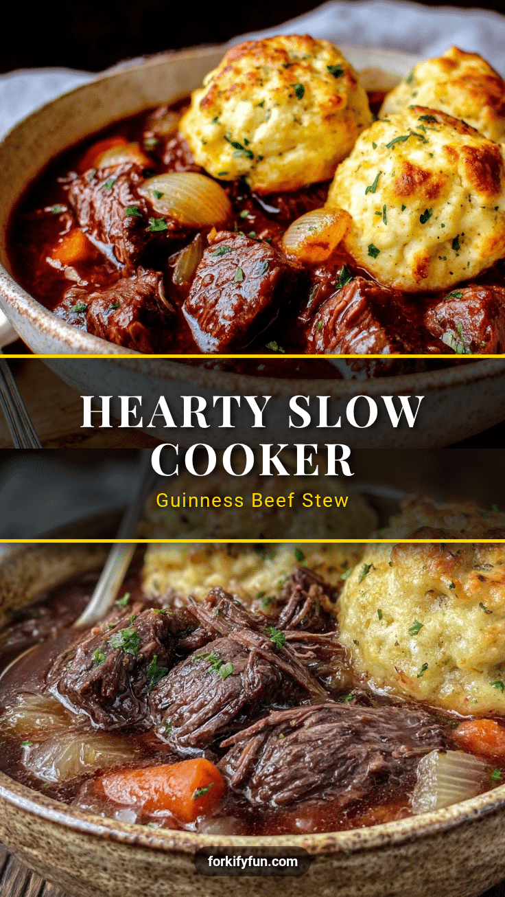 slow cooker guinness beef stew recipe