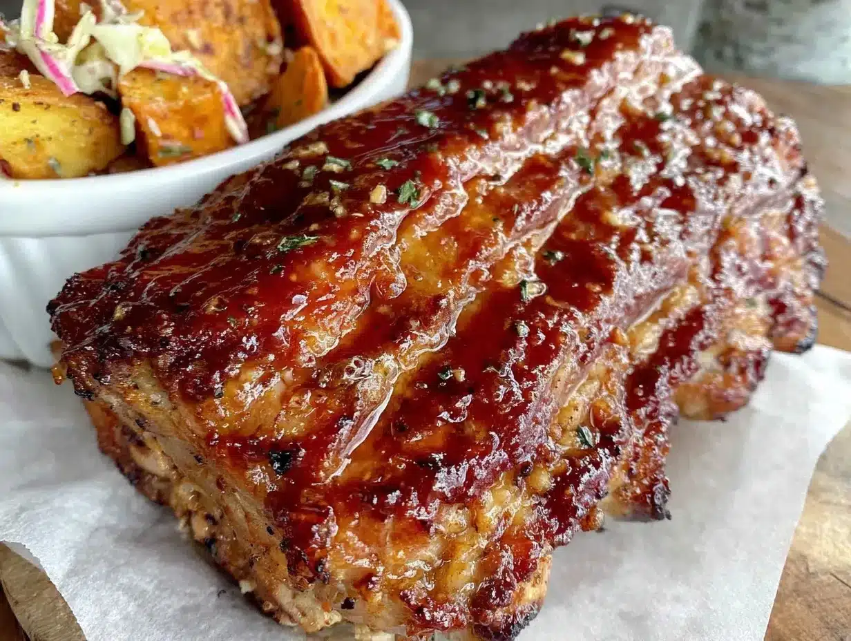 slow cooker honey garlic butter pork loin preparation steps