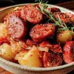 slow cooker Polish kielbasa - featured image