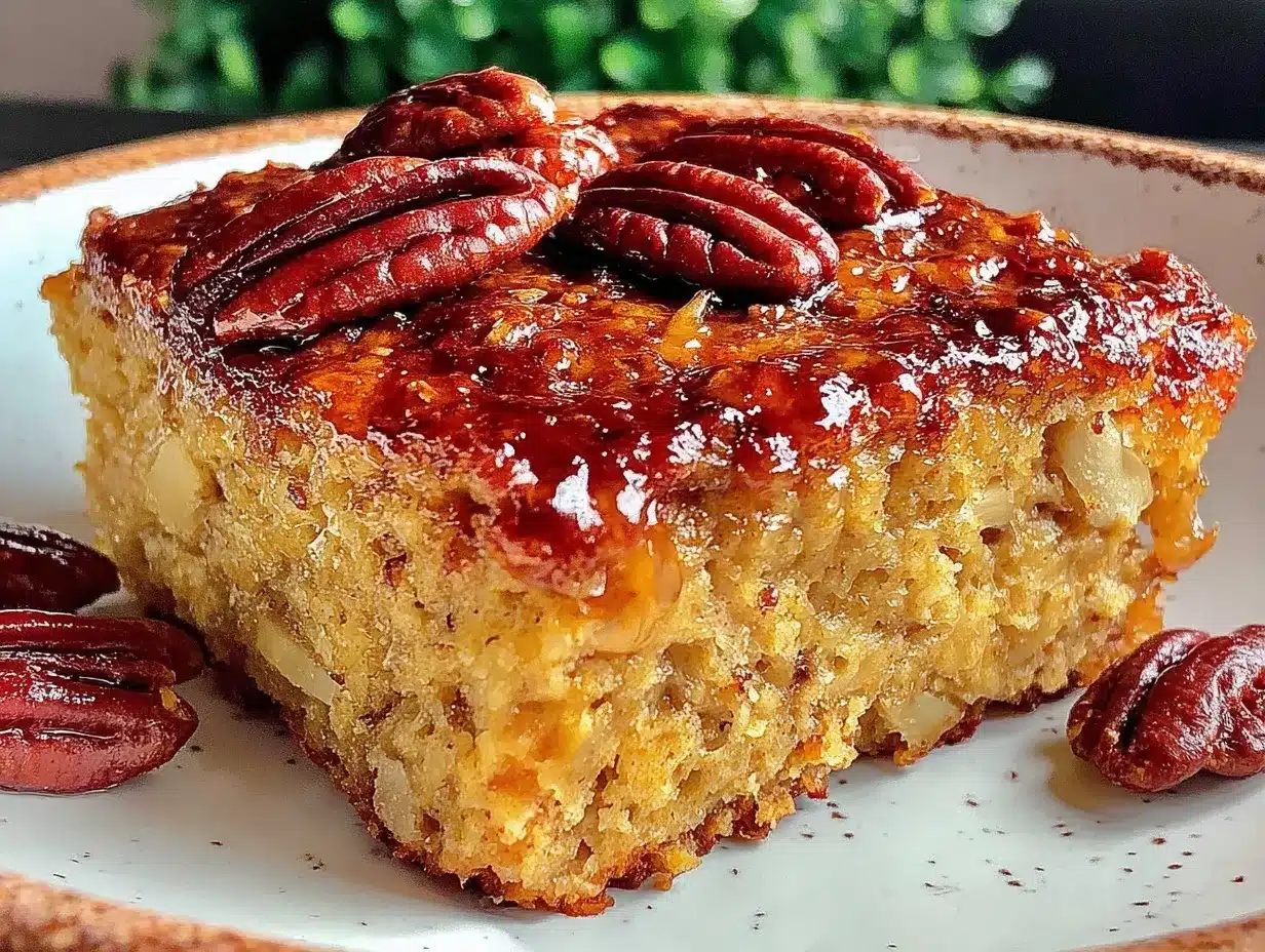 banana bread baked oatmeal preparation steps