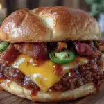 BBQ Bacon Jalapeño Cheeseburger - featured image