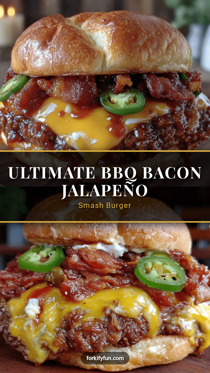 BBQ Bacon Jalapeño Cheeseburger recipe