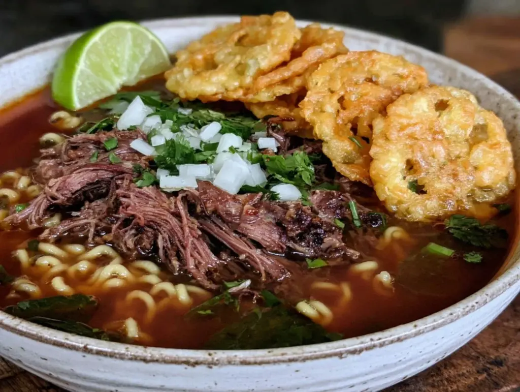birria ramen - featured image