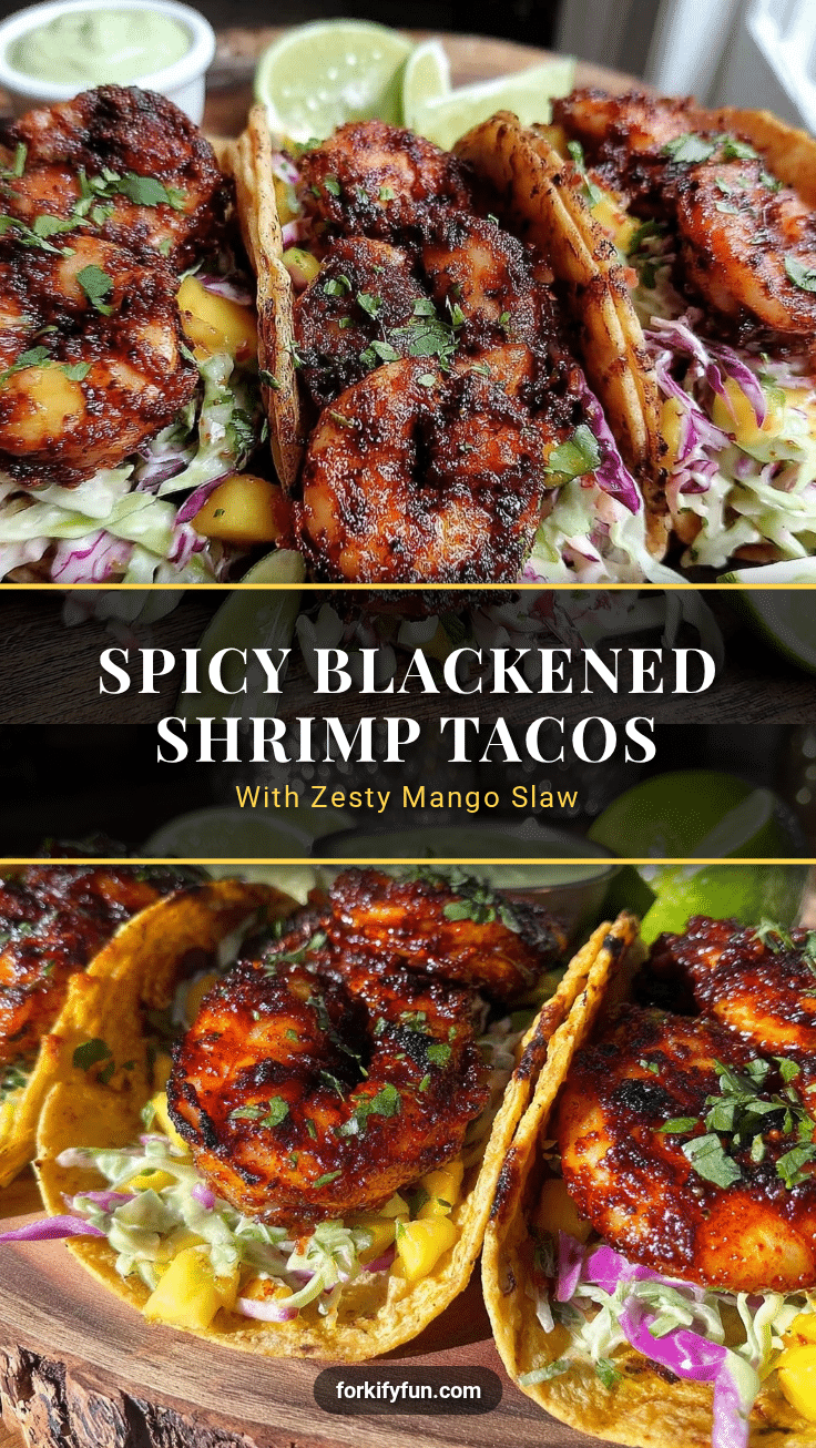 blackened shrimp tacos recipe