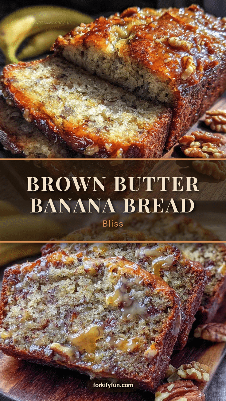 brown butter banana bread recipe