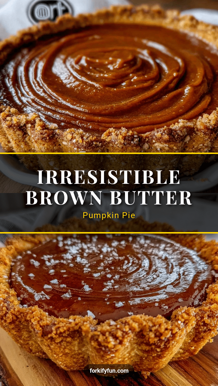 brown butter pumpkin pie recipe