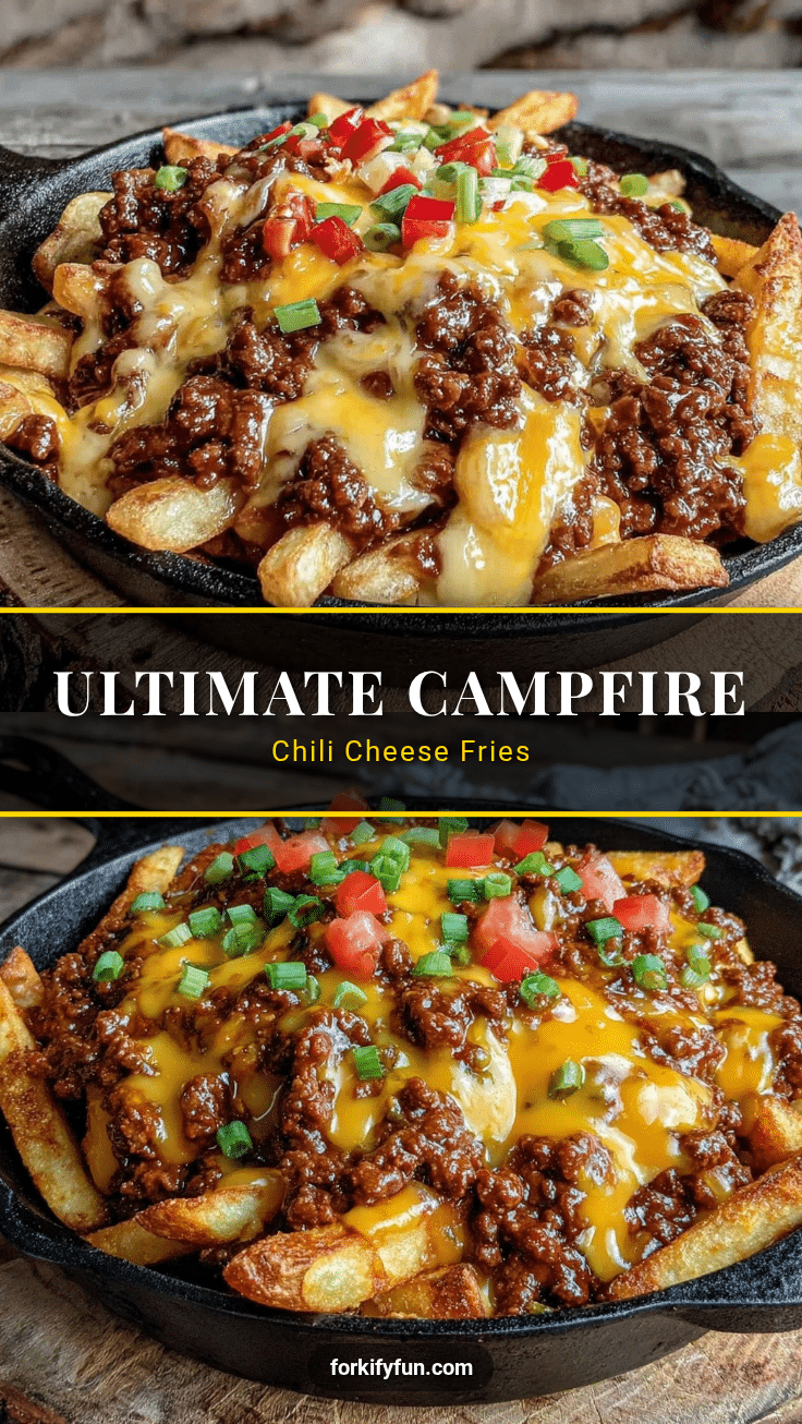 campfire cast iron chili cheese fries recipe