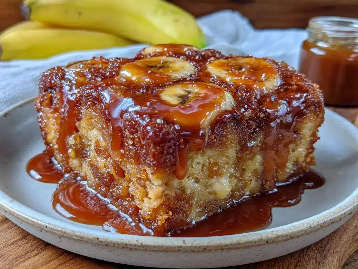caramelized banana bread pudding preparation steps