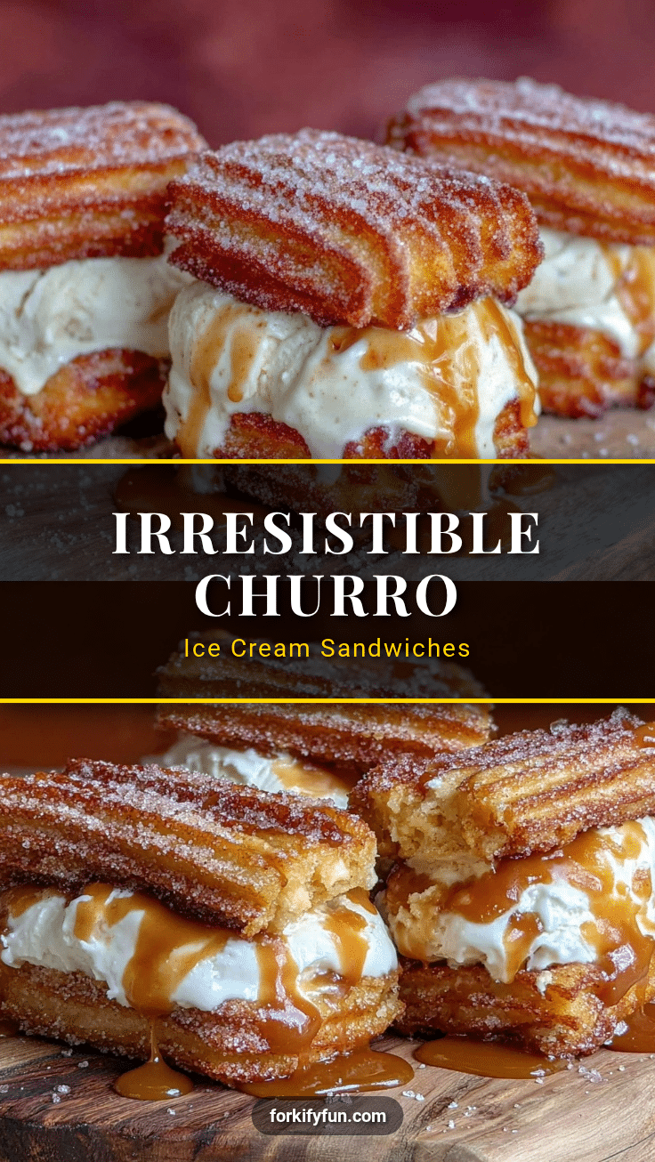 churro ice cream sandwiches recipe