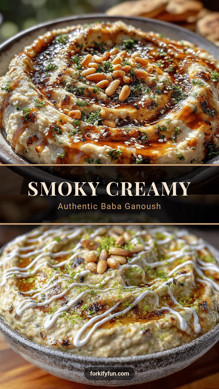 creamy authentic baba ganoush recipe