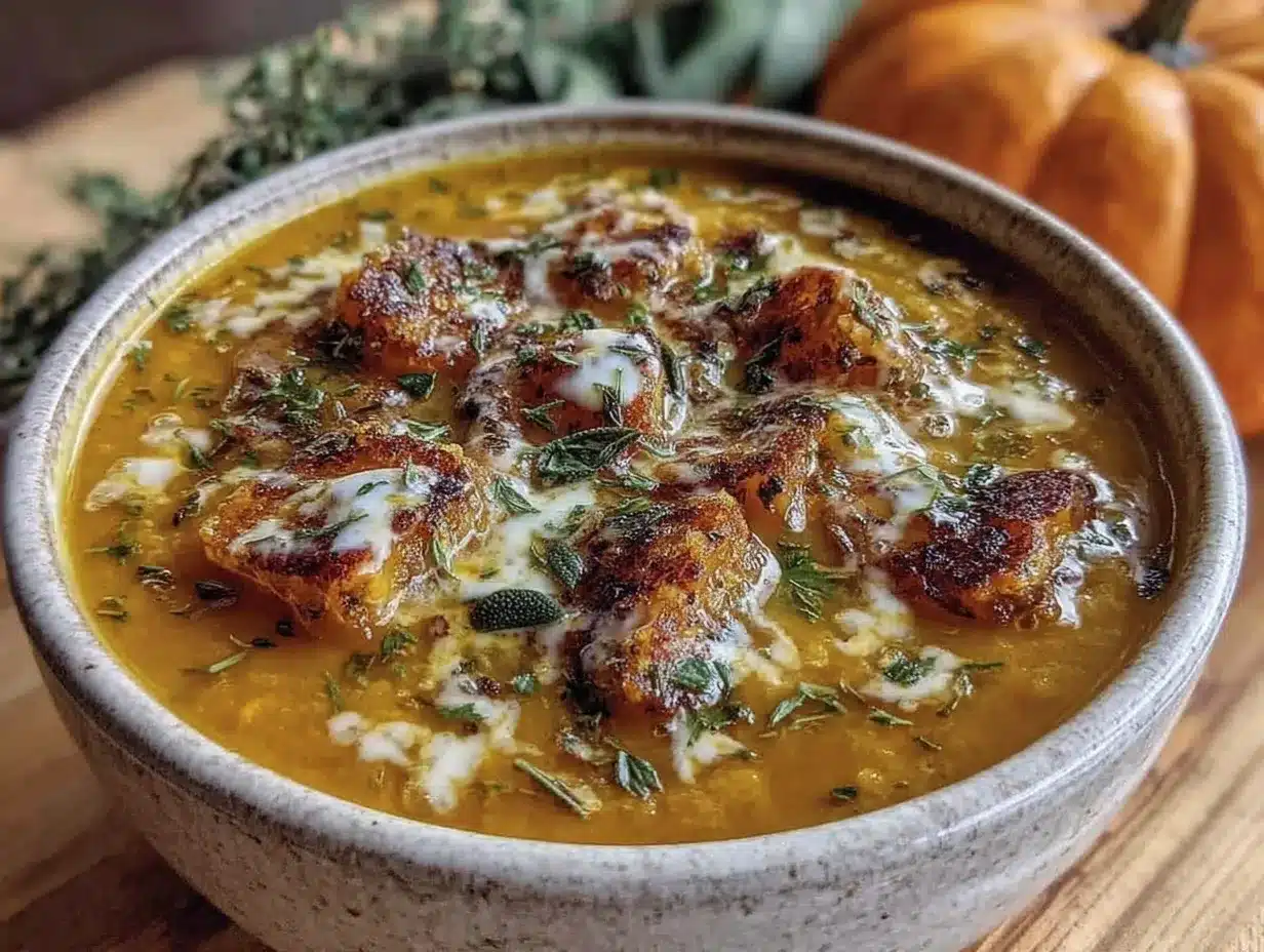 creamy butternut squash soup preparation steps