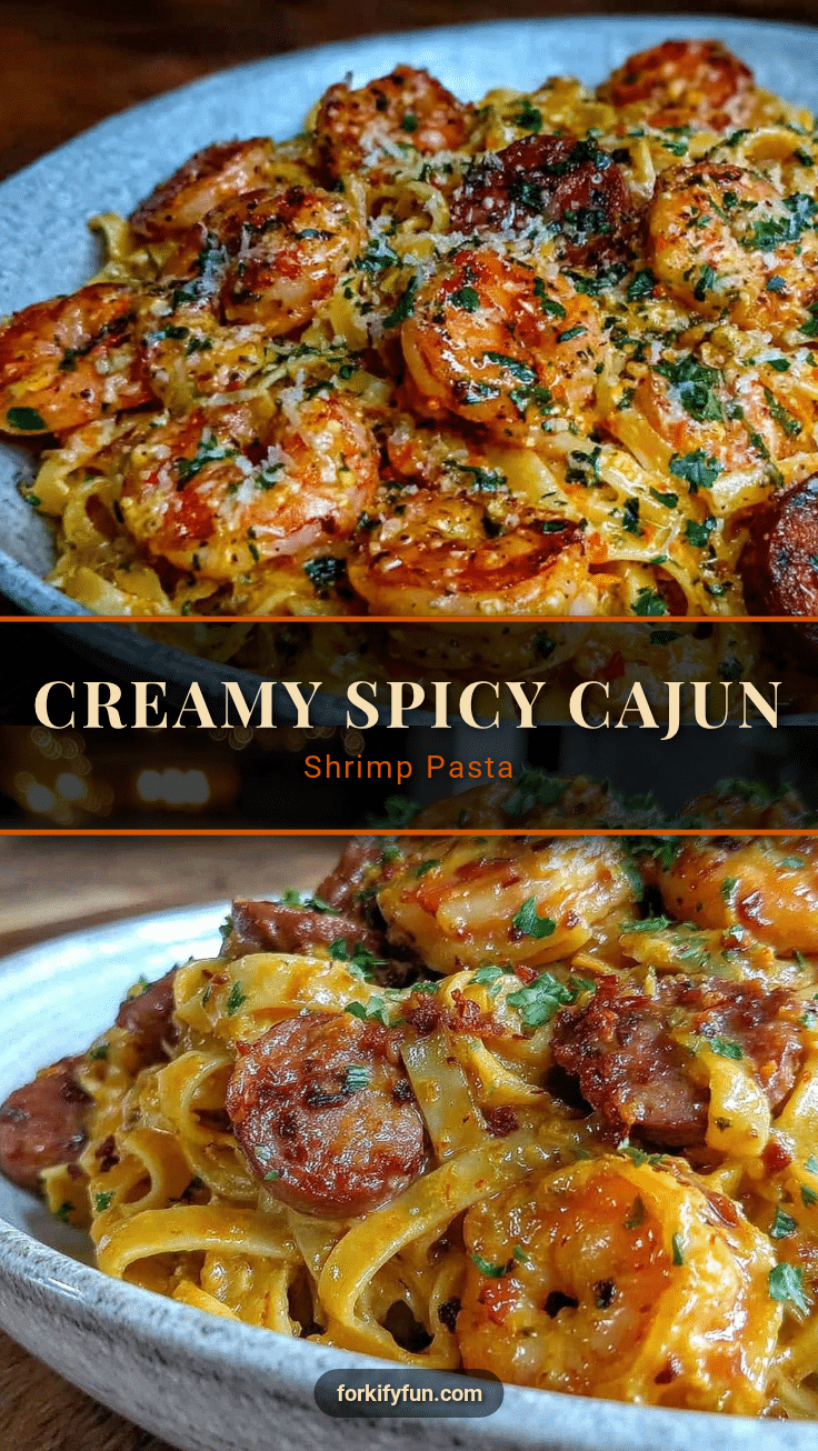 creamy cajun shrimp pasta recipe
