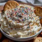 creamy copycat dunkaroos dip - featured image