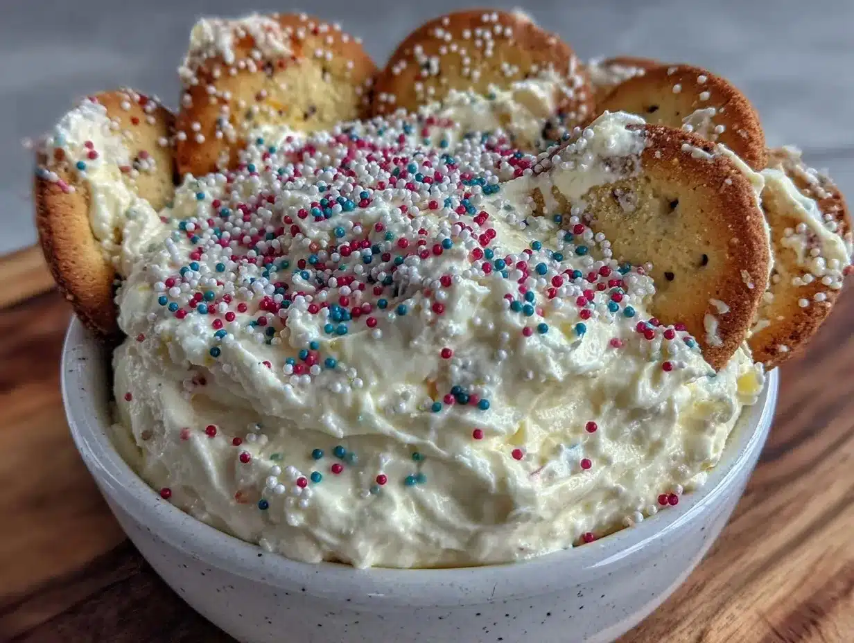 creamy copycat dunkaroos dip preparation steps